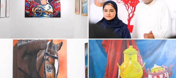 Emirates Fine Arts Society opens the "Generations" exhibition - Video