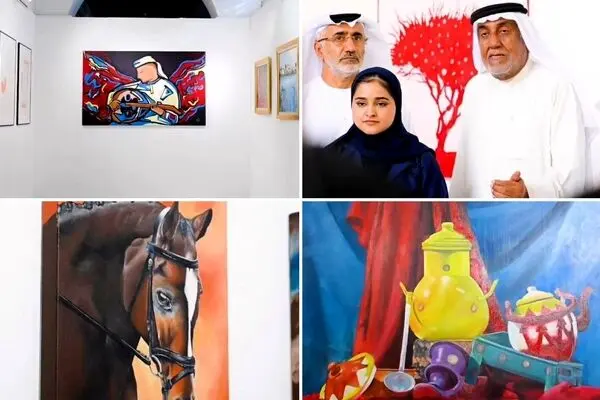 Emirates Fine Arts Society opens the "Generations" exhibition - Video