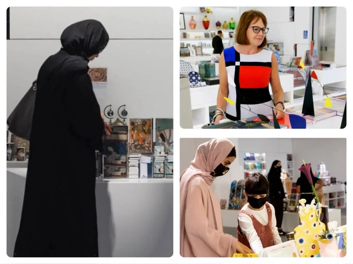 Jewels, Bags, Mugs have made by Michelangelo, Botticelli, Da Vinci  images/ Louvre Abu Dhabi Gift Shop 
