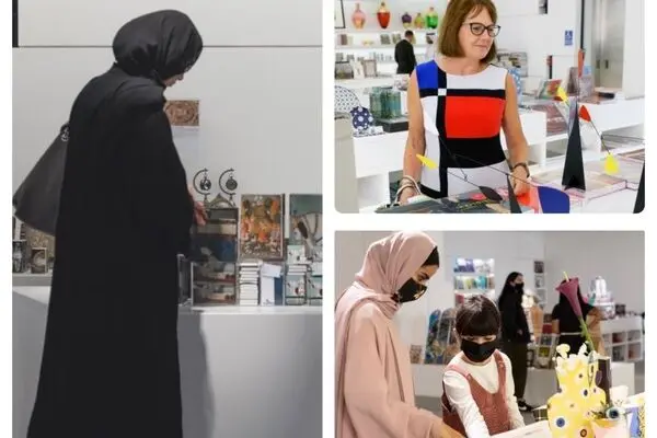Jewels, Bags, Mugs have made by Michelangelo, Botticelli, Da Vinci  images/ Louvre Abu Dhabi Gift Shop 
