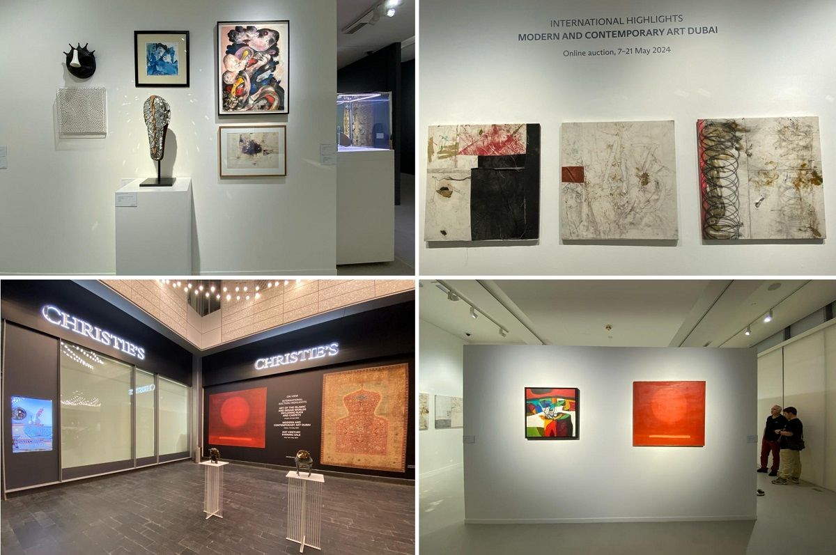Highlights of upcoming Modern and Contemporary Art Dubai online sale at Christie's Dubai
