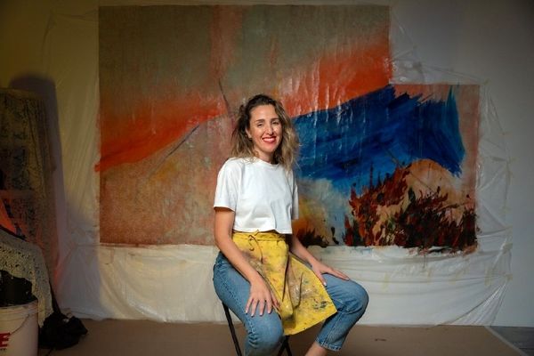“Your Sun That Kept Setting” exhibition by Chafa Ghaddar at Maraya Art Centre