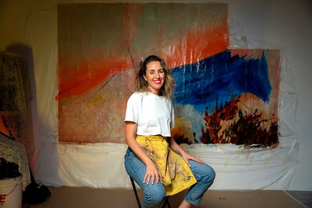 “Your Sun That Kept Setting” exhibition by Chafa Ghaddar at Maraya Art Centre