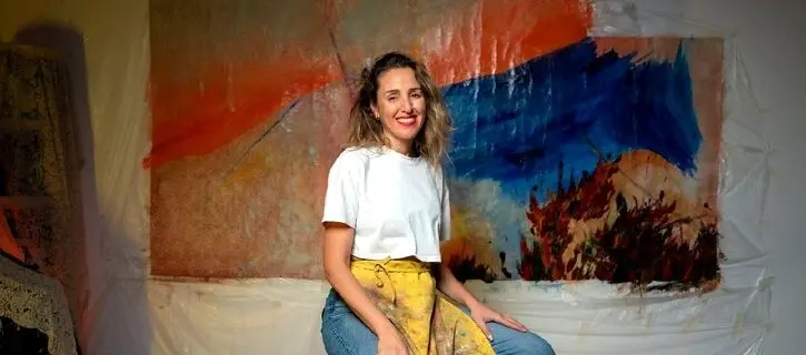 “Your Sun That Kept Setting” exhibition by Chafa Ghaddar at Maraya Art Centre