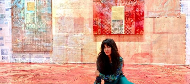 Exploring truth and poetry through art: Mandy El-Sayegh's "A rose is a rose is a rose" exhibition - photos