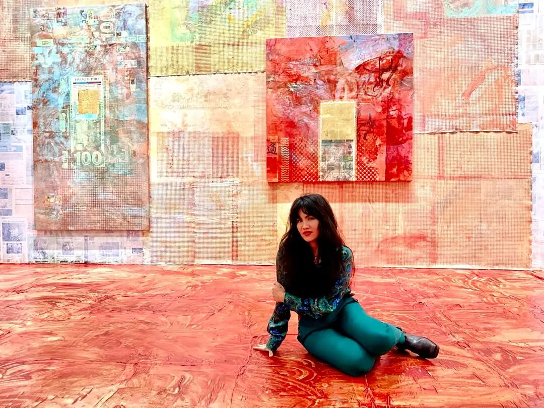 Exploring truth and poetry through art: Mandy El-Sayegh's "A rose is a rose is a rose" exhibition - photos