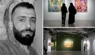 Step into Houssam Ballan’s world: ‘Golden Palms’ at Hafez Gallery