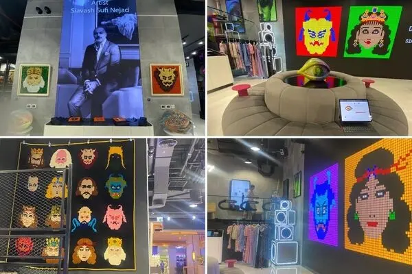 Siavash Sufinejad’ Demons & Kings in ftNFT Phygital Space | Photos
