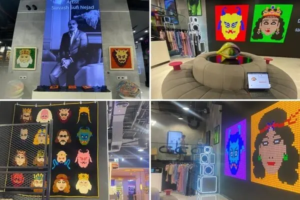 Siavash Sufinejad’ Demons & Kings in ftNFT Phygital Space | Photos