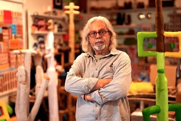 A glimpse into the installation of 'Between Sunrise and Sunset' by Mohamed Ahmed Ibrahim