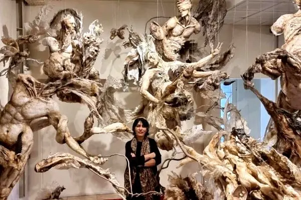 Elham Fallahi: Myths Brought to Life with Recycled Materials