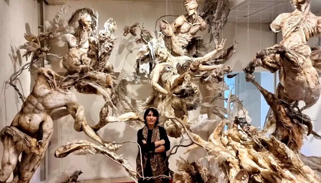 Elham Fallahi: Myths Brought to Life with Recycled Materials