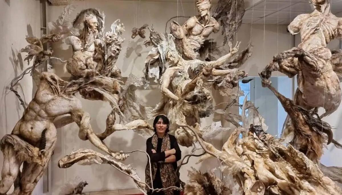 Elham Fallahi: Myths Brought to Life with Recycled Materials