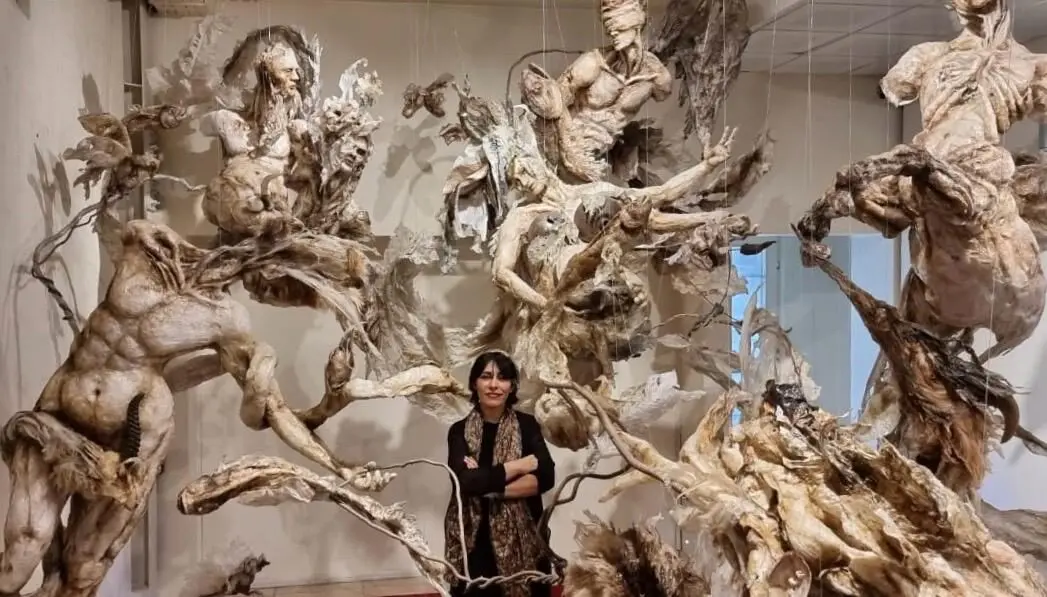 Elham Fallahi: Myths Brought to Life with Recycled Materials