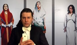 Boom Gallery Presents 31 Paintings by Afshin Pirhashemi / Alireza SamiAzar: Afshin is one of the most influential contemporary Iranian artists