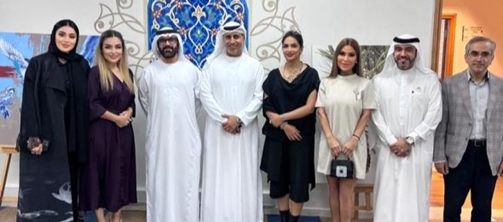 Dubai Hosted an Inspiring Art Exhibition Honoring the Medical Community at Azad University