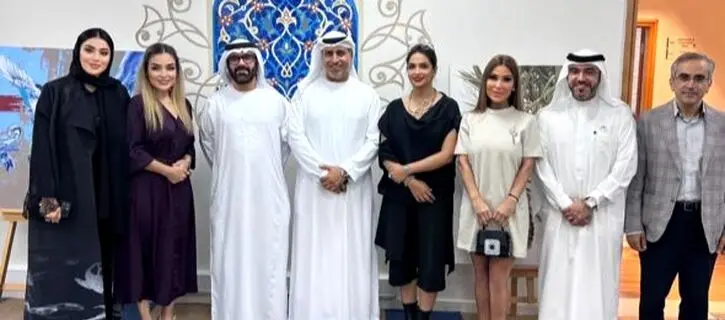 Dubai Hosted an Inspiring Art Exhibition Honoring the Medical Community at Azad University