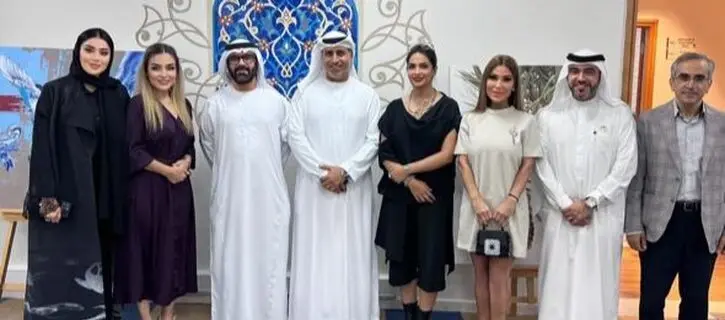 Dubai Hosted an Inspiring Art Exhibition Honoring the Medical Community at Azad University