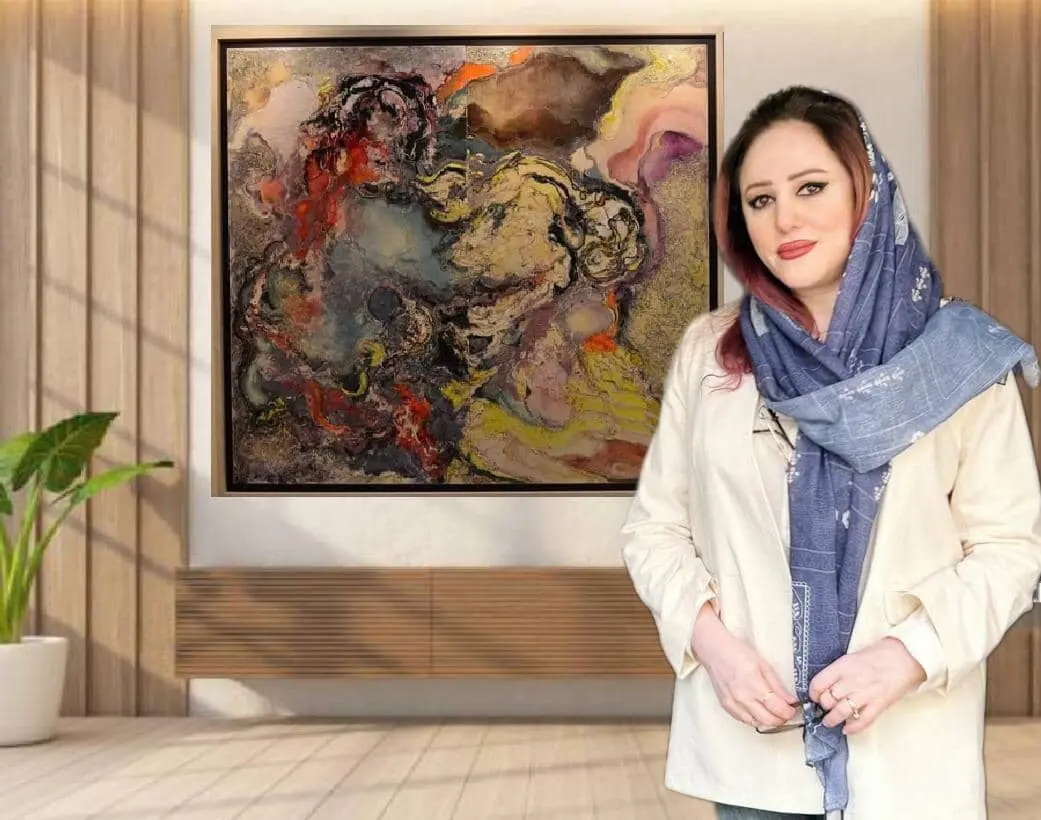 Bita Vakili and the $35,000 Painting at Christie’s 2011: An Orchestra of Colors in Motion