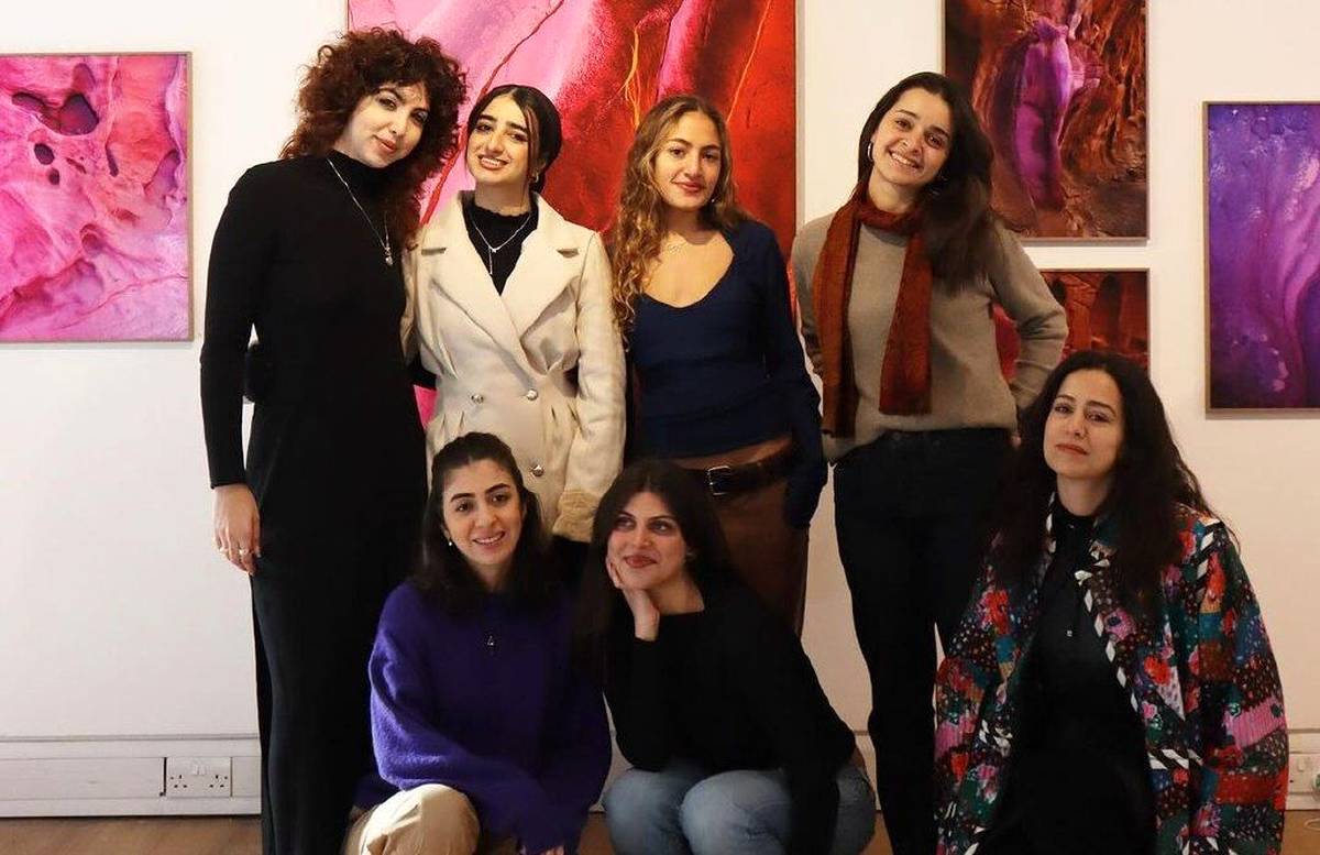 Hayaty Diaries showcased the works of 9 Arab female artists in London