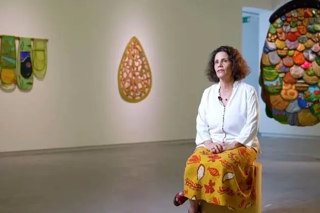 Step into Leda Catunda’s World at Sharjah Art Foundation