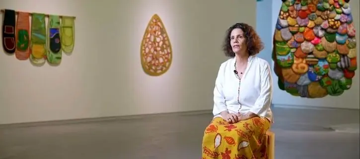 Step into Leda Catunda’s World at Sharjah Art Foundation