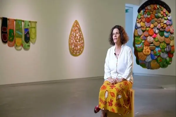 Step into Leda Catunda’s World at Sharjah Art Foundation