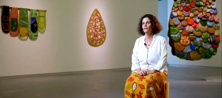 Step into Leda Catunda’s World at Sharjah Art Foundation