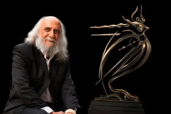 Taha Behbahani’s Work in the Raha Gallery Collection_
A Meaning-Driven Sculpture with a Musical Rhythm