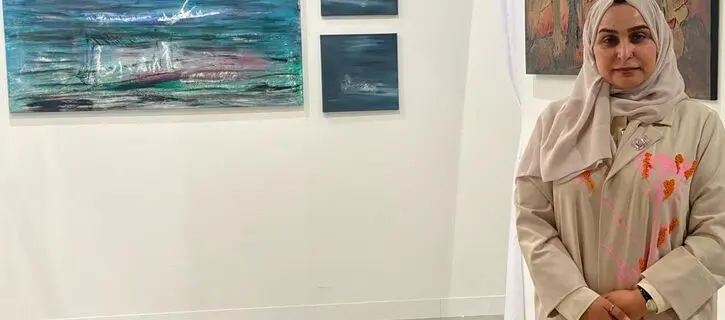 Booth S21 Abu Dhabi Art 2023 hosts Aisha Alabbar Gallery | Photos