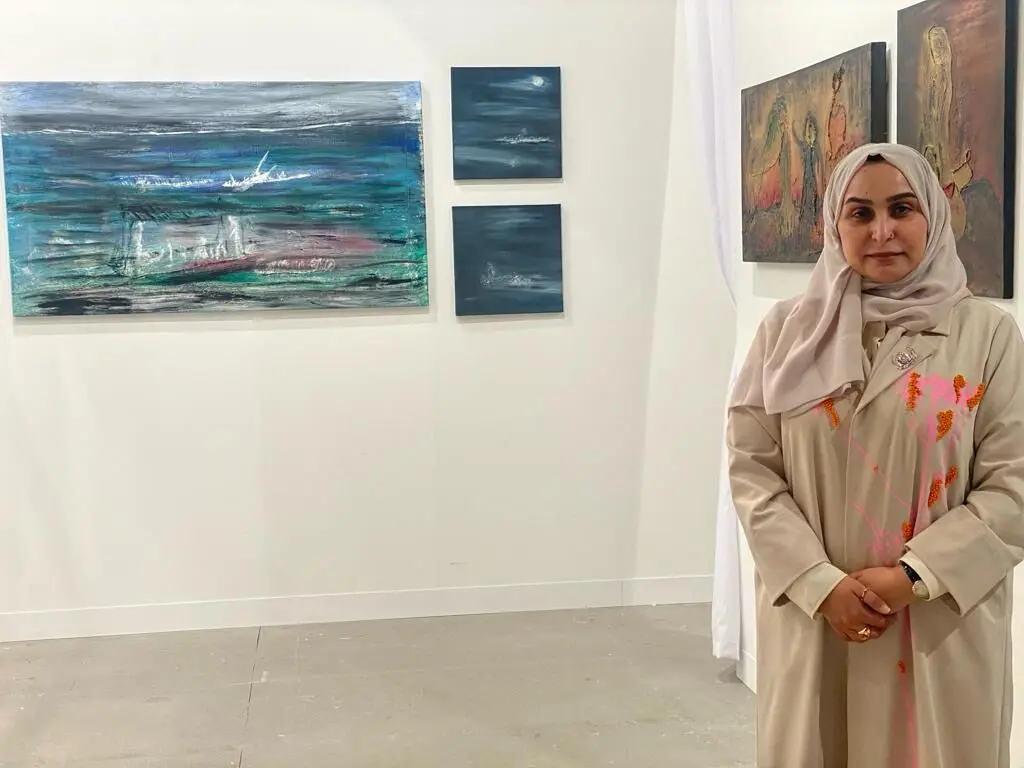 Booth S21 Abu Dhabi Art 2023 hosts Aisha Alabbar Gallery | Photos