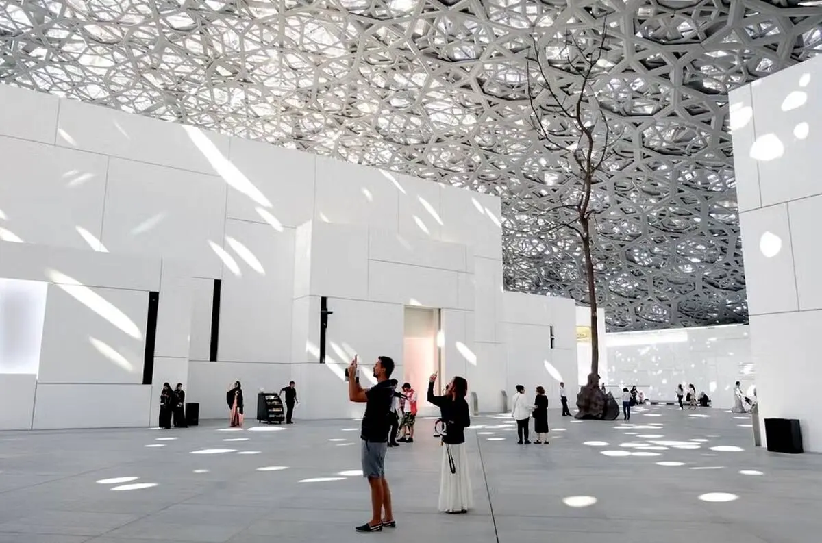 Louvre Abu Dhabi's visitor record was broken
