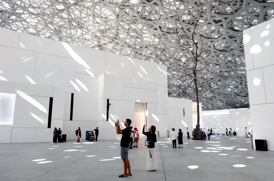 Louvre Abu Dhabi's visitor record was broken