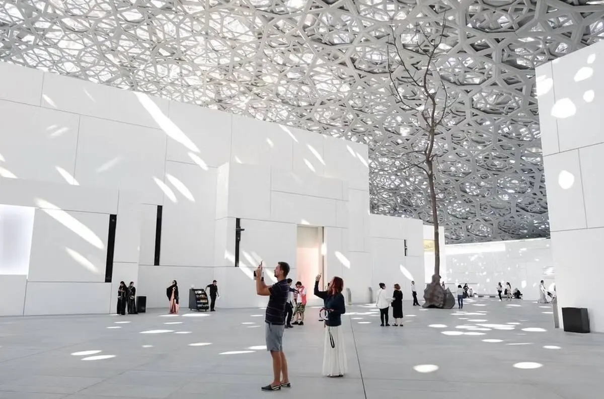 Louvre Abu Dhabi's visitor record was broken