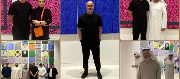 Artworks of Morteza Darehbaghi at Foundry Downtown Dubai - Photos