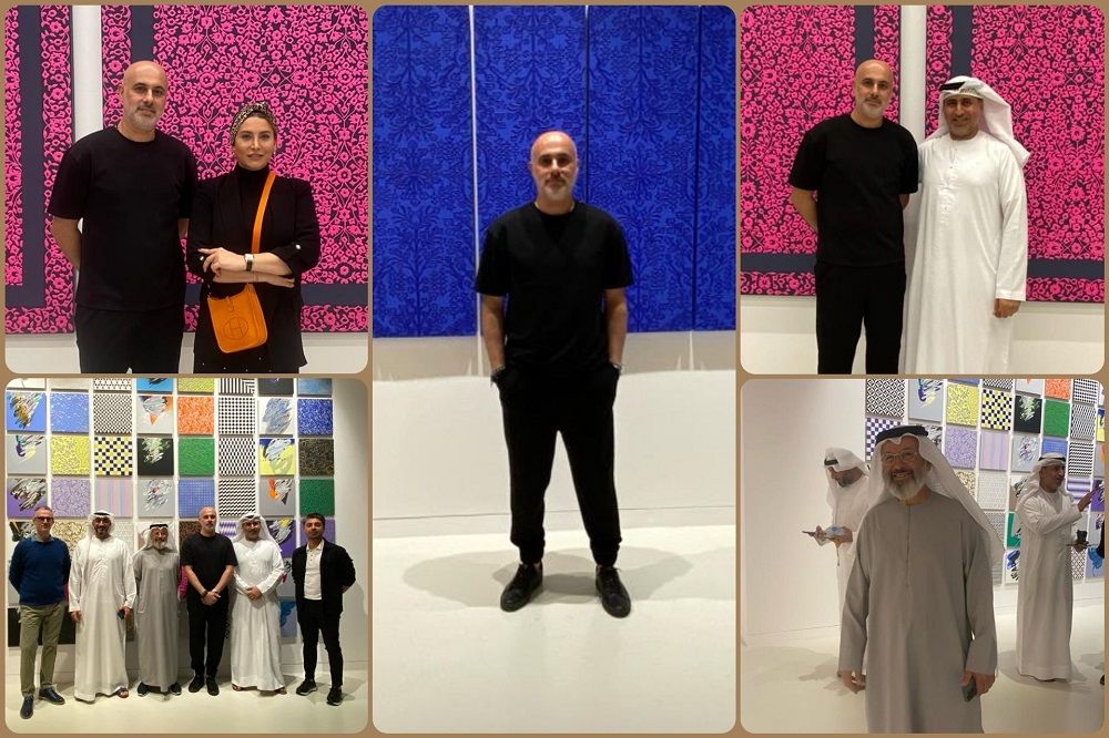 Artworks of Morteza Darehbaghi at Foundry Downtown Dubai - Photos