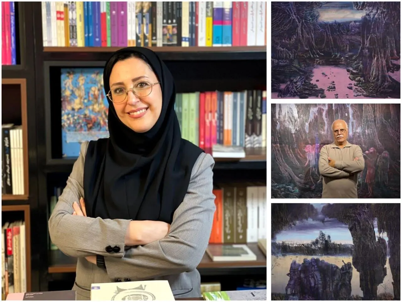 Somayeh Ramezanmahi: Majid Kamerani’s Paintings and the Sublime Grandeur of Nature in Praise of Silence