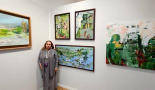 Salimeh Motamedi and Martex Road at MEN ART PARIS 2025 / Photos