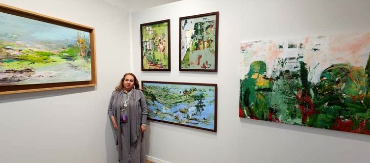 Salimeh Motamedi and Martex Road at MEN ART PARIS 2025 / Photos