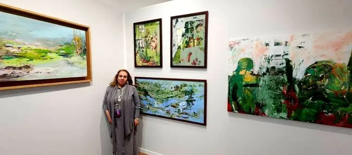 Salimeh Motamedi and Martex Road at MEN ART PARIS 2025 / Photos