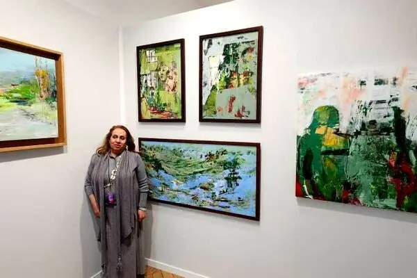 Salimeh Motamedi and Martex Road at MEN ART PARIS 2025 / Photos