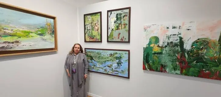 Salimeh Motamedi and Martex Road at MEN ART PARIS 2025 / Photos