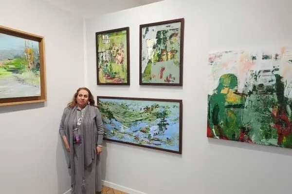 Salimeh Motamedi and Martex Road at MEN ART PARIS 2025 / Photos
