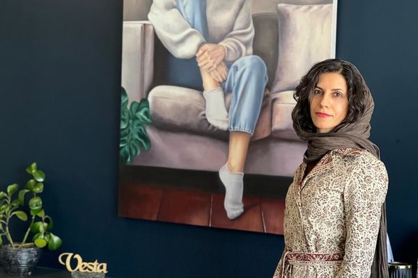 Maryam Darvish, “Women and Furnitures,” and Vesta Color