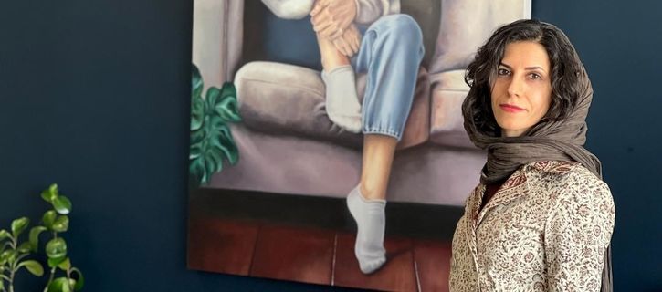 Maryam Darvish, “Women and Furnitures,” and Vesta Color
