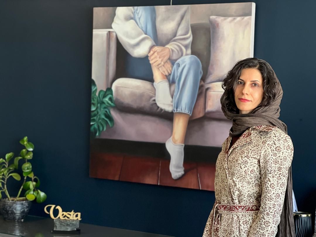 Maryam Darvish, “Women and Furnitures,” and Vesta Color