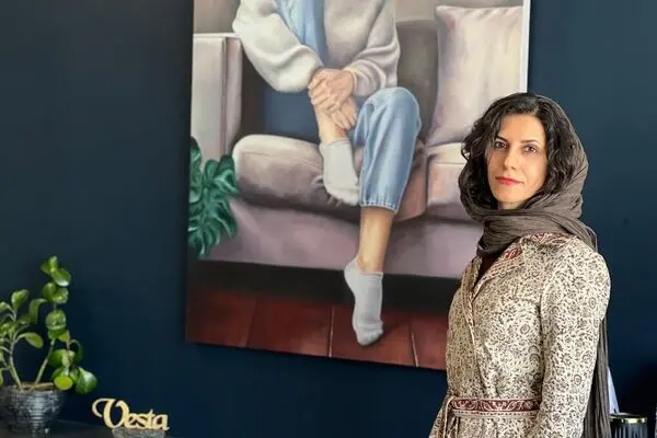 Maryam Darvish, “Women and Furnitures,” and Vesta Color