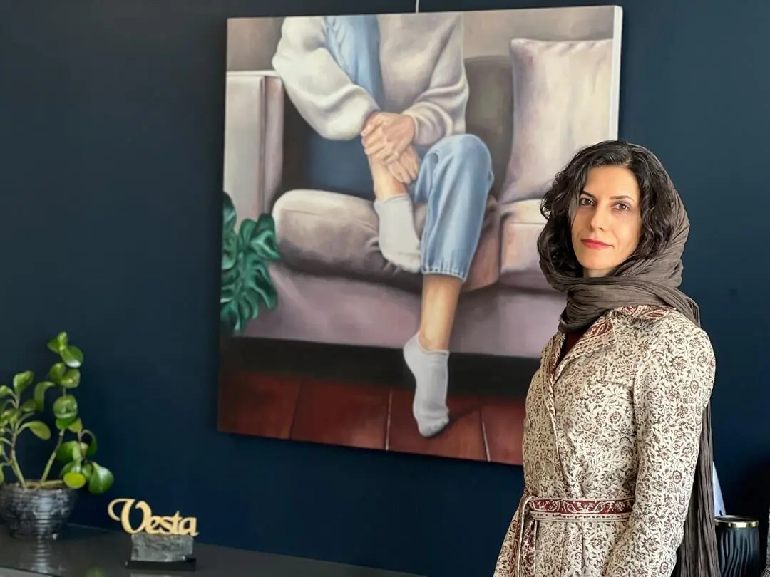 Maryam Darvish, “Women and Furnitures,” and Vesta Color