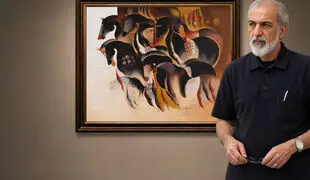 Mohammad Ali Taraghijah’s Horses in the Collection of Novin Gallery, Eghtesad Novin Bank