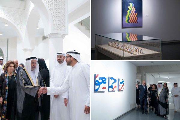Sheikh Sultan opens 'Roots and Modernity' exhibition at Sharjah Art Museum